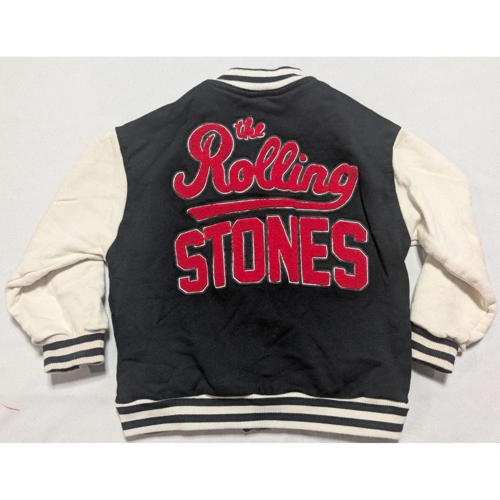 The Rolling Stones x Zara Kids 6 Year‎ Old Varsity Bomber Jacket
